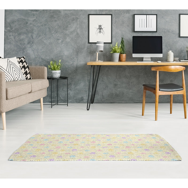 Chenille Indoor Rug, Rectangle 4' x 6'