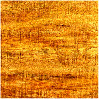Table basse rectangulaire en bois d'ingénierie avec charme rustique et plateau spacieux, parfaite pour un décor campagnard ou moderne.