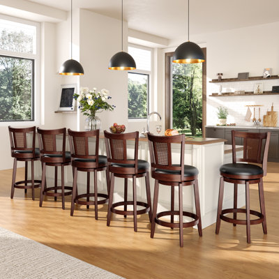 Tabouret de comptoir pivotant 26 po Danazia