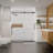 56-60"W X 76"H Frameless Shower Door, Sliding Shower Door, With Premium 5/16"(8Mm)Thick Tempered Glass Shower Enclosure, Shower Door-123698760
