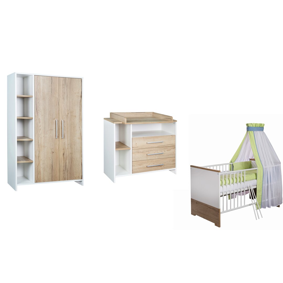 3-tlg. Babyzimmer-Set Eco Plus