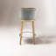 Alma Upholstered Stool with Solid Wood Frame-55964093-55964099-55964103