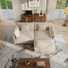 Chenille Sofa, L-shaped Sofa, Living Room Sets, For Small Living Space