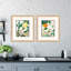 Art encadré orange citron