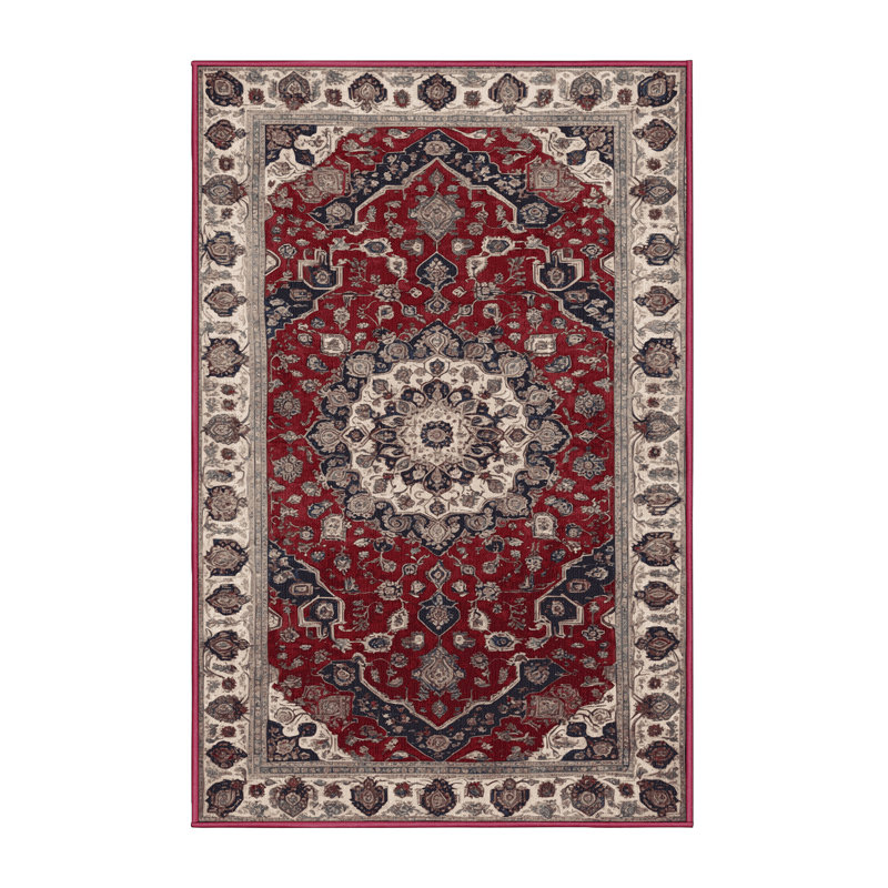 Tapis brun lavable à la machine, Rectangulaire 2 pi x 3 pi
