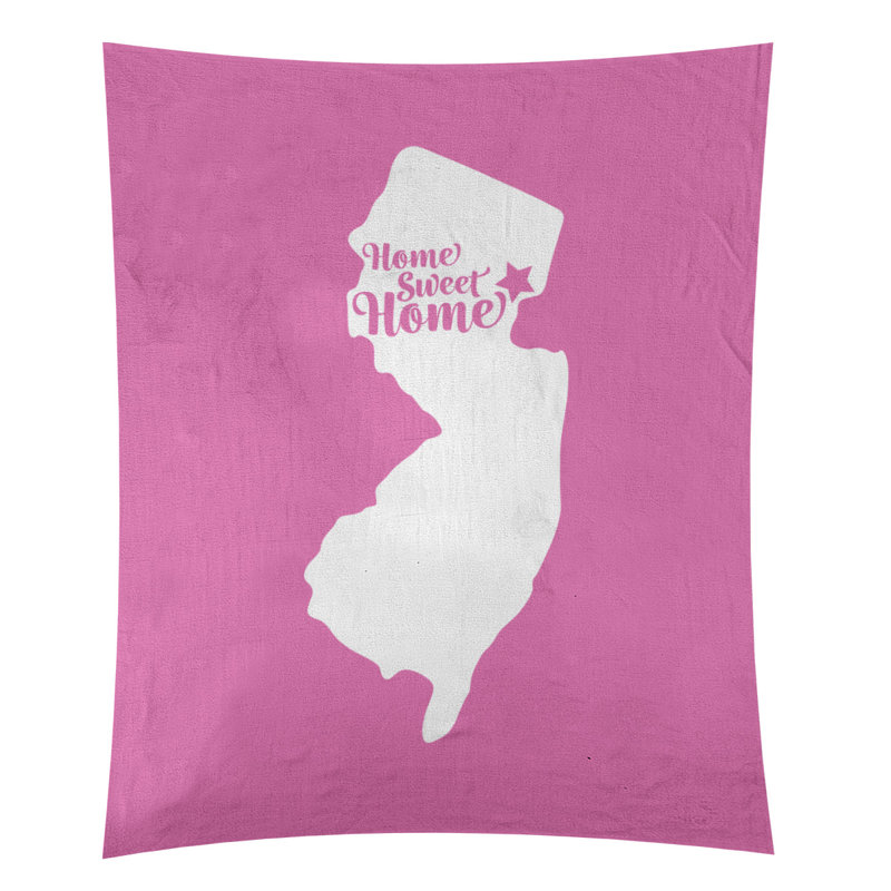 Tapisserie murale Home Sweet Newark, H 27,5 po x l 37,5 po, Rose