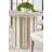 Pine Round Solid Wood Base Dining Table