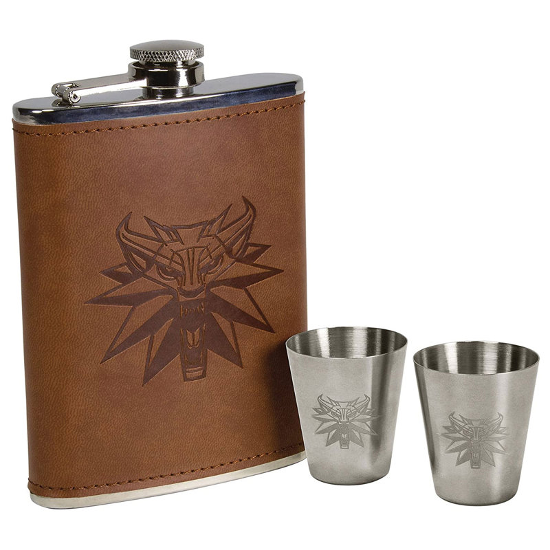 Stainless Steel Flask Set
