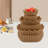 3Pcs Rattan Storage Baskets with Lid