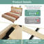 Wood Bed With Headboard Storage-1537522327