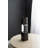 2.4X2.4X9.4" Black And Clear Tealight Candle Holder 6EA/CTN