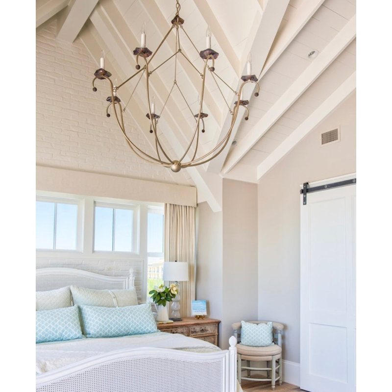 Spring Island Basket 8 - Light Chandelier