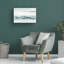 Art mural sur toile aquatique texturé «ologic bolologic »par Chris Paschke-101100973