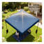 Auvent de remplacement bleu marine pour cadre de mât 10 x 10 - Abri en tissu Oxford