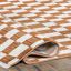 Tapis à franges et à carreaux Dominique-580798354
