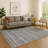 Premium Machine Washable Mayfield AMF2105 Striped Rug-2058572271-2058572242