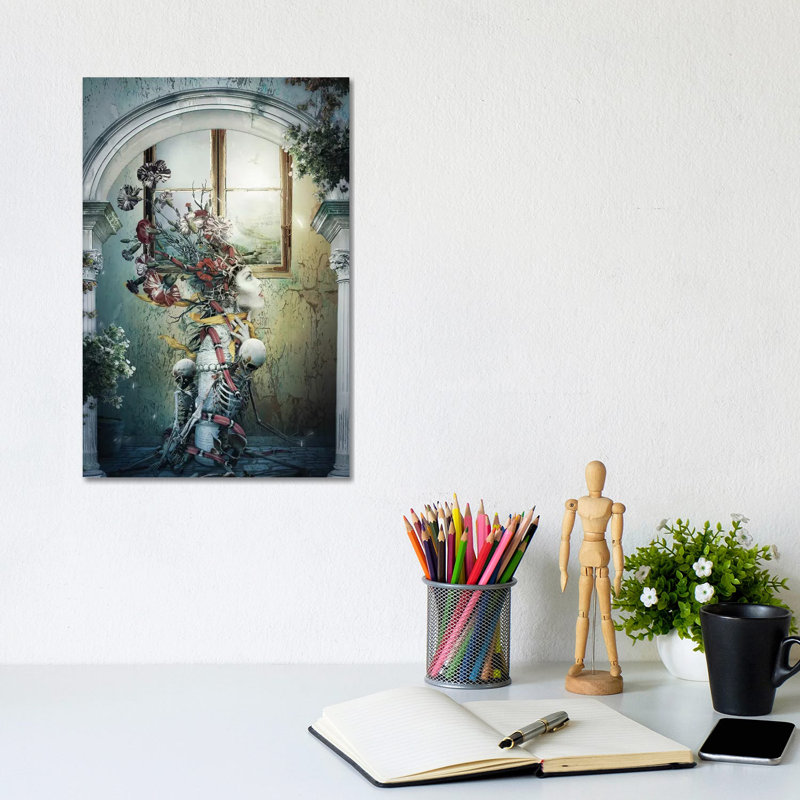 Life In Death by Riza Peker - Wrapped Canvas Print