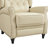 31.1" Wide Classic Top Grain Leather Push Back Recliner With Wingback Design-808169349