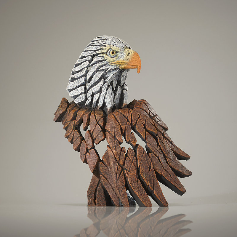 Enesco EDGE Sculpture Eagle Bust Miniature Figurine 5.6 Inch