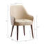 Fauteuil de salle à manger rembourré Solace-126636005