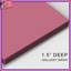 Toile tendue sur fond rose uni en plusieurs tailles-285891583