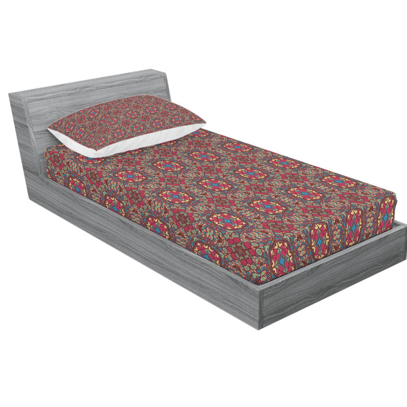 Microfiber Sheet Set, Twin Sheet Set with Fitted Sheet