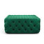 Silkleaf 92Cm Wide Velvet Tufted Square Cocktail Ottoman-1896047072
