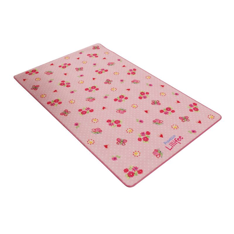 Princess Lillifee Floral Area Rug, 100 x 160cm