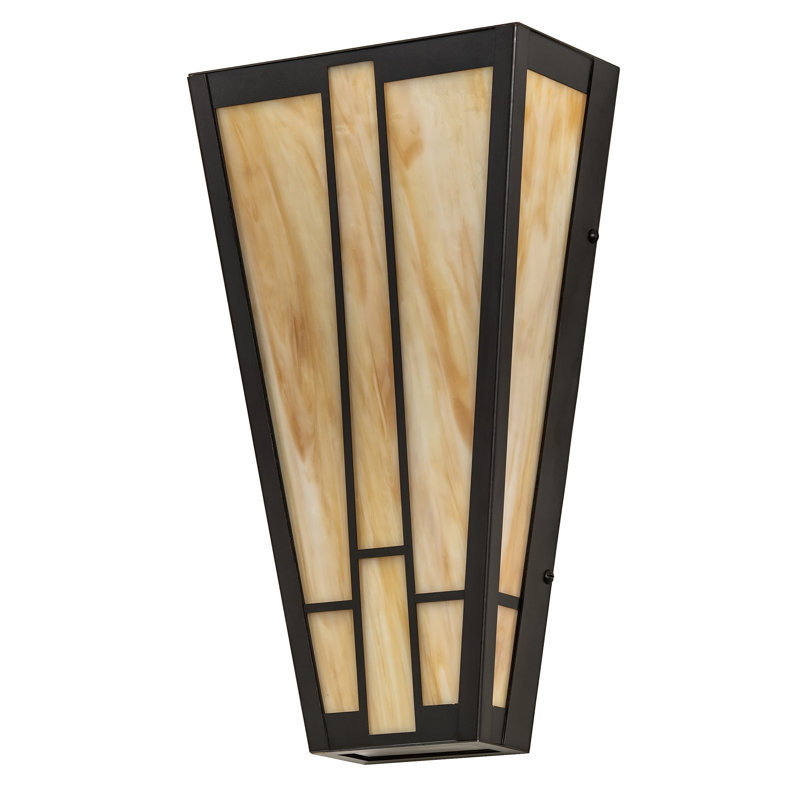 2 - Light LED Flush Mounted Sconce