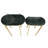Black Quartz Top Nesting Tables