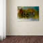 «Abstract Summer Lake» par Vidur, impression sur toile tendue-22068137