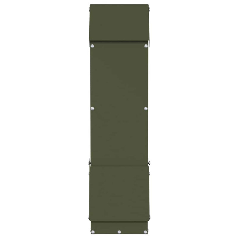 Cold-Rolled Steel Feeder, Olive Green