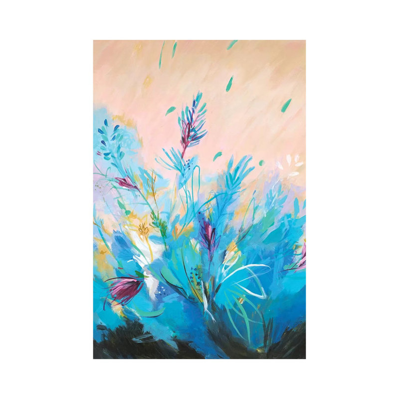 Mixed Floral II by Julie Joy - Wrapped Canvas Print, 20.32 cm H x 30.48 cm W