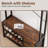 Gerzik 5 in 1 Hall Tree with Bench and Shoe Storage, Entryway Bench with 7 Coat Hooks 3 Drawers and Top Storage Shelf, for Hallway Living Room-401677644