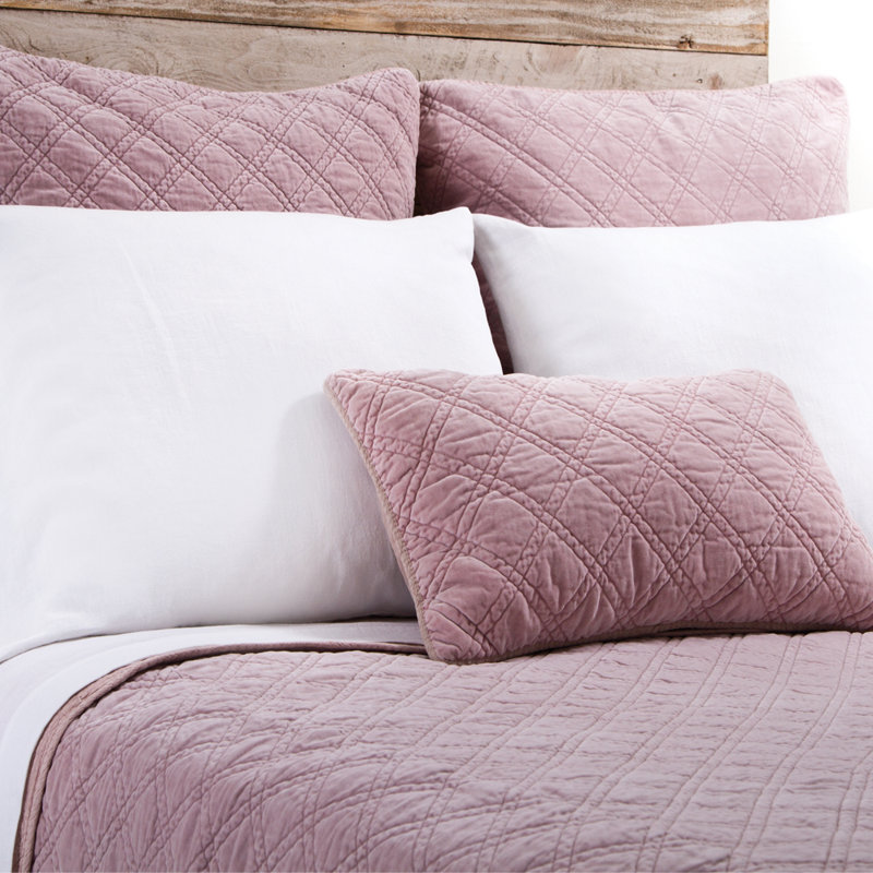 Brussels Coverlet, King Coverlet, Pewter