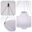 Luminaire suspendu D50 Ufo, cordon réglable, ampoule E26 3 couleurs incluse, commande murale