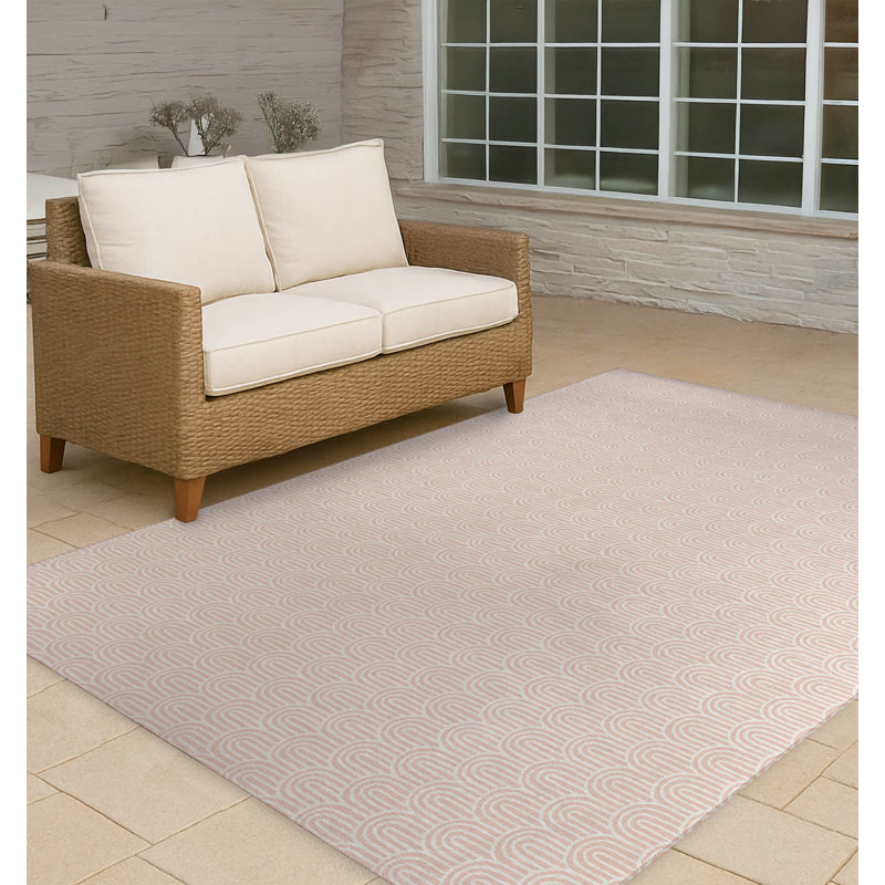 Rolling Hills Non-Slip Outdoor Rug, Rectangle 5' x 7'