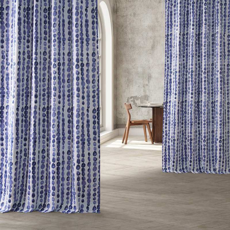 Rideaux obscurcissants Bionka Gumdrop, Bleuet, L 50 po x L 96 po