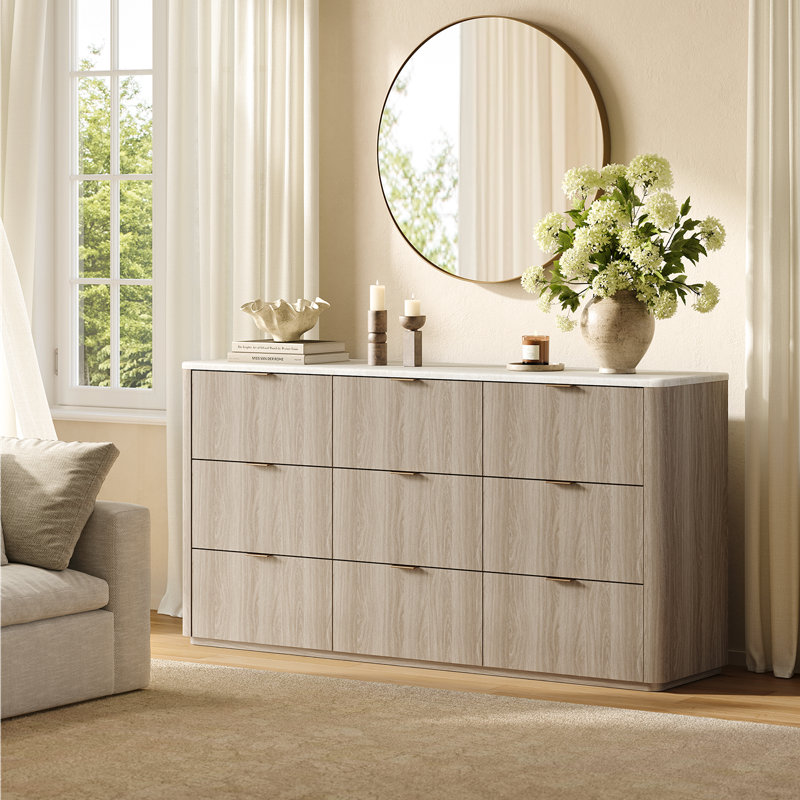 Commode Corentin, Teck / chêne naturel