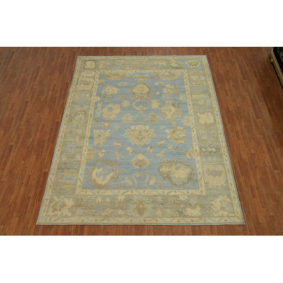 Tapis turc transitionnel Oushak 9x12
