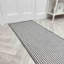 Runner Striped Flatweave Area Rug-1782630341
