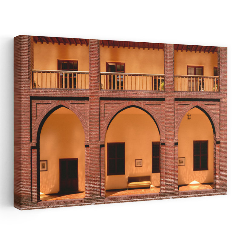 «Classic Brick Arches», impression sur toile, 24" H x 36" W