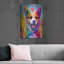 Art mural en métal Winston Porter «Happiness Corgi» par Dean Russo-1942025150