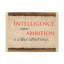 Intelligence Without Ambition - Wrapped Canvas Print-410024187