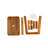 Bulerin Solid Wood Accent Stool