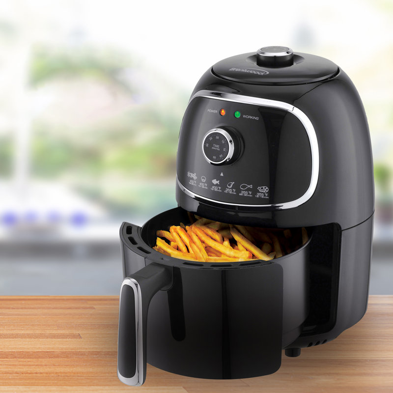 Brentwood 2 Quarts Air Fryer Oven, Black