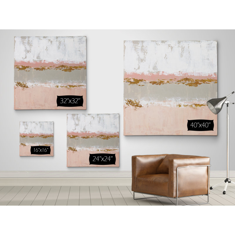 Sedona Sunrise - reproduction d'art, H 16 po x l 16 po x P 1,5 po, Toile tendue