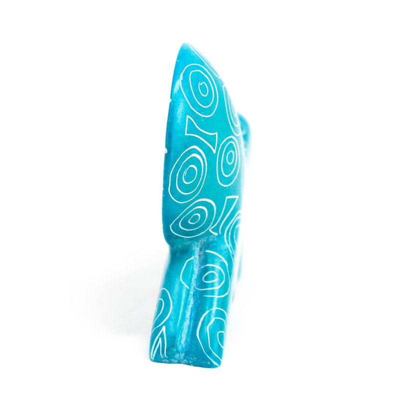Figurine 3 pièces, Turquoise
