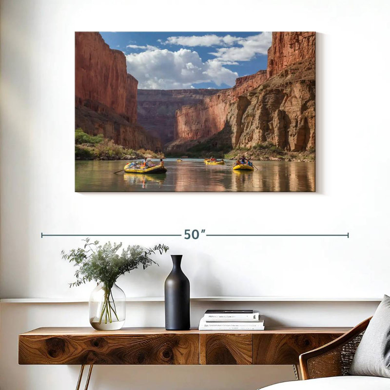 Grand Canyon Rafting en eau vive, H 26 po x l 39 po