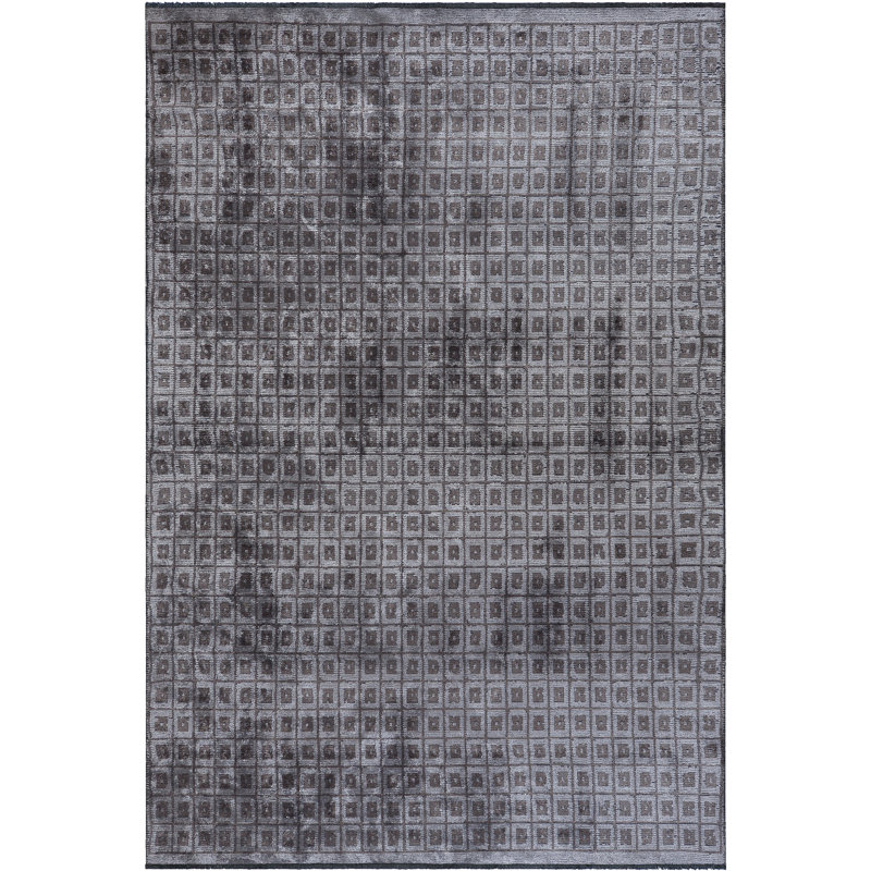Tapis gris Rapture, Rectangle 7 pi 10 po x 9 pi 10 po